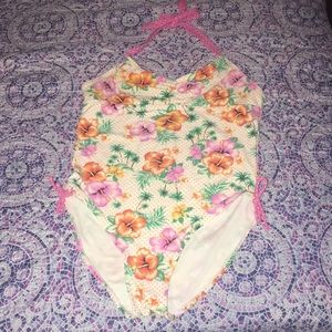❤️ Girls tropical swimsuit girls size xlarge 14/16